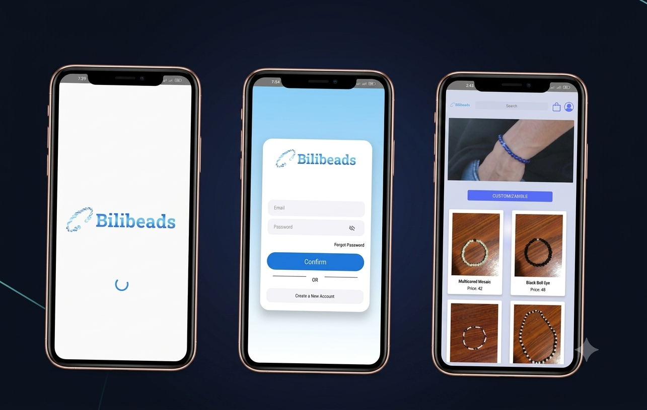 Bilibeads e-commerce platform screenshot